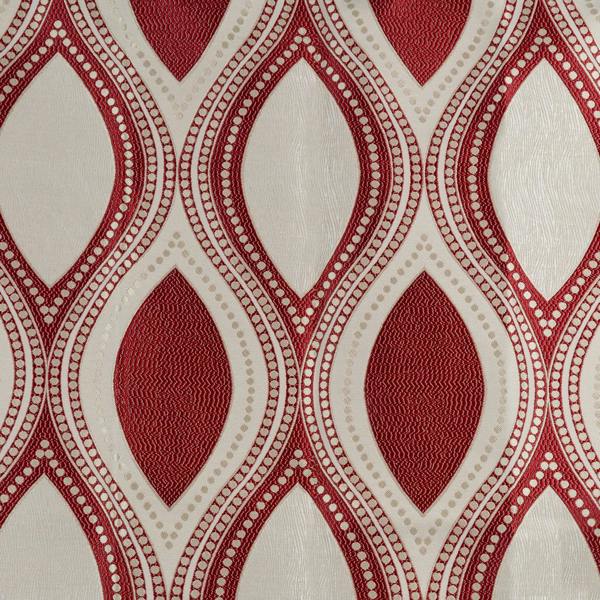 Kasian fabric close-up in Red