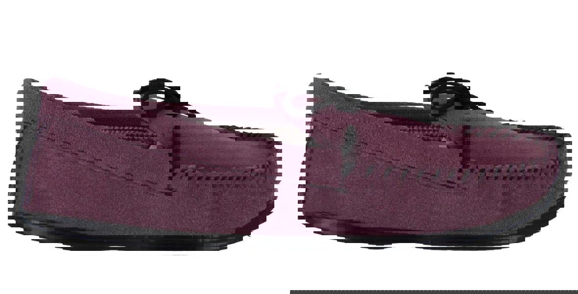 Carrera Womens Suede British Hand Made Real Suede Moccasins Slippers