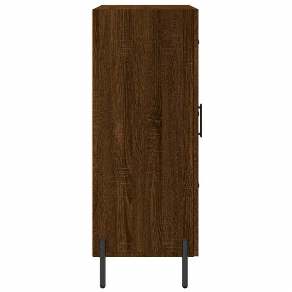 Berkfield Sideboard Brown Oak 69.5x34x90 cm Engineered Wood