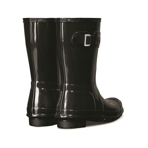 Hunter Original Short Wellington Womens - Black