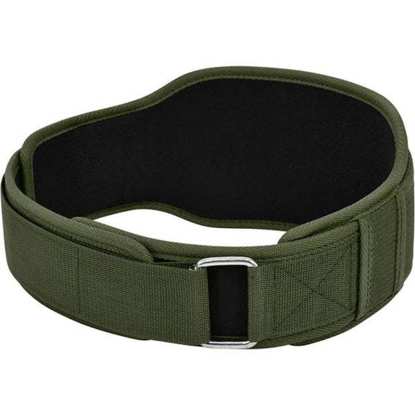 RDX Sports WEIGHT LIFTING DOUBLE BELT RX5 ARMY GREEN