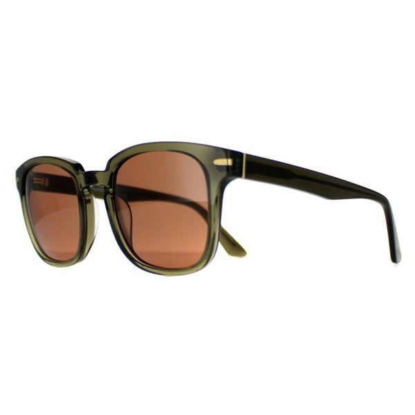 Serengeti Sunglasses Ethan SS575004 Shiny Crystal Dark Green Mineral Polarized Drivers
