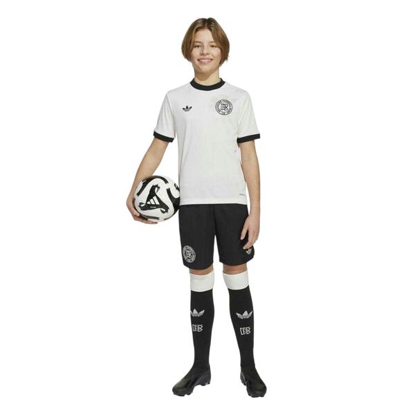 Adidas Childrens/Kids Germany 125th Anniversary Football Shorts - Black - 