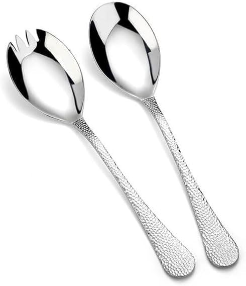 Arthur Price 'Avalon' Boxed Salad Serving Spoon & Fork - Stainless Steel / Boxed