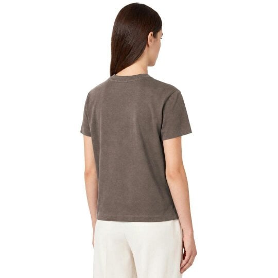 By Lanvin Small Signature Logo Brown T-Shirt