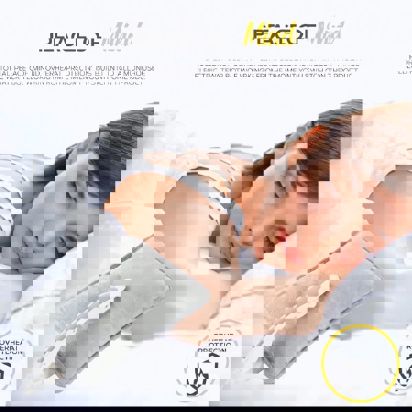 MONHOUSE Rechargeable Electric Hot Water Bottle Grey - Heat Pad - Waist Belt - No Refill