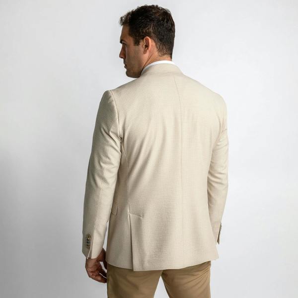 SUPER LIGHTWEIGHT SEERSUCKER BLAZER – Premium Men's Patterned Shirt by Claudio Lugli | Bold Design, Tailored Fit, Best Printed Shirts