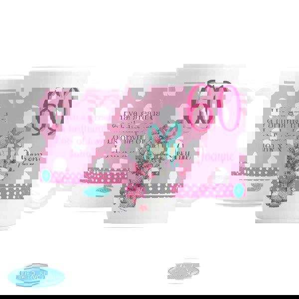 Personalised Memento Company Personalised Me To You Birthday Big Age Female Mug