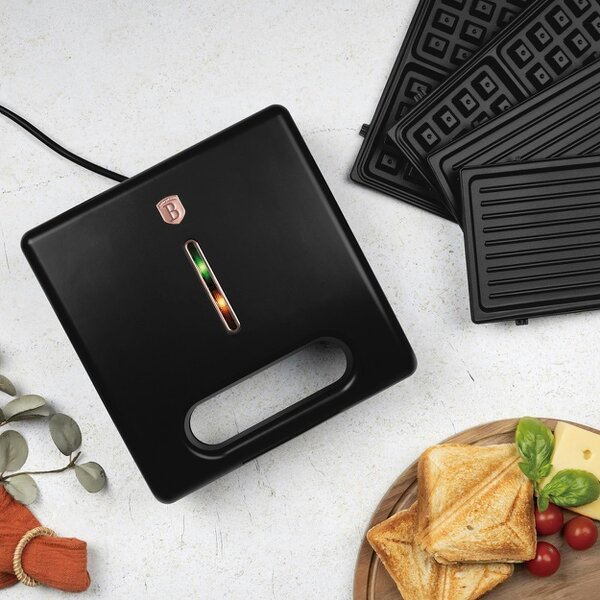 Berlinger Haus 3in1 sandwich maker Berlinger Haus BH9586 Black Rose