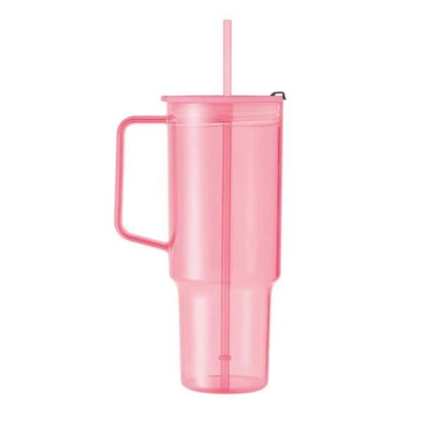 MidOcean Mugora RPET 1200ml Tumbler - Transparent Pink - 