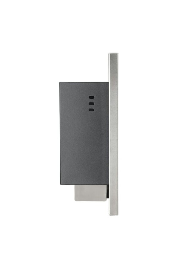 Living and Home Recessed and Wall Mount Ethanol Fireplace, Adjustable Flame