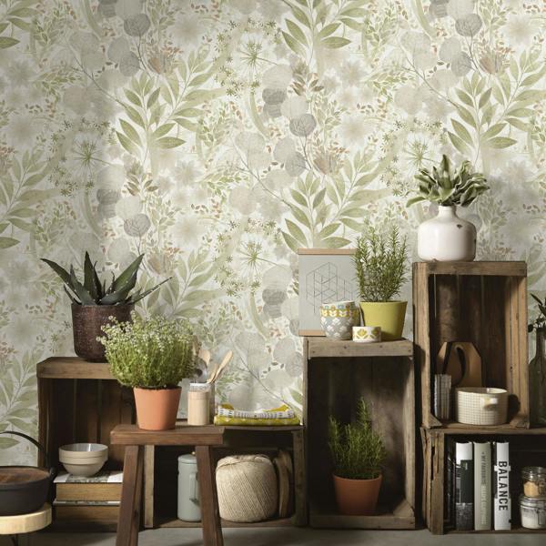 Erismann Secret Grove Floral Wallpaper