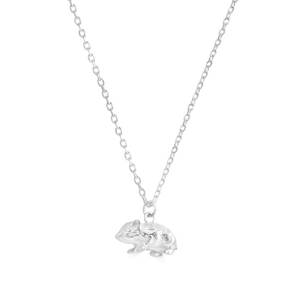 Mylee London Hamster Silver Necklace - Personalised
