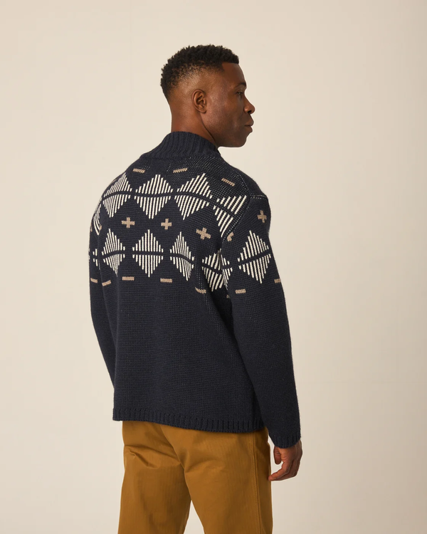 Peregrine Mountain Zip Neck Sweater