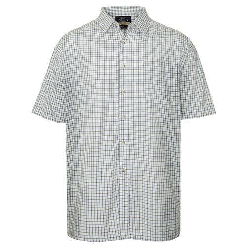 Mens Champion Short Sleeve Tattersall Shirt