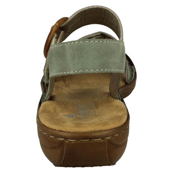 Rieker Ladies Rieker Buckle Detailed Sandals 608Z3