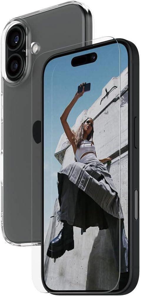 PanzerGlass Panzer Glass 2 in 1 Bundle for iPhone 16 6.1" Clear - BSAFE95896