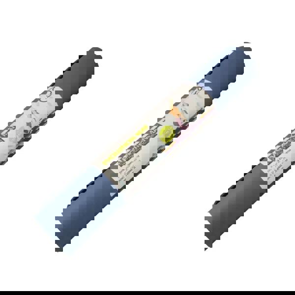 Blue Fitness Mad Evolution Yoga Mat 4mm with green text logo