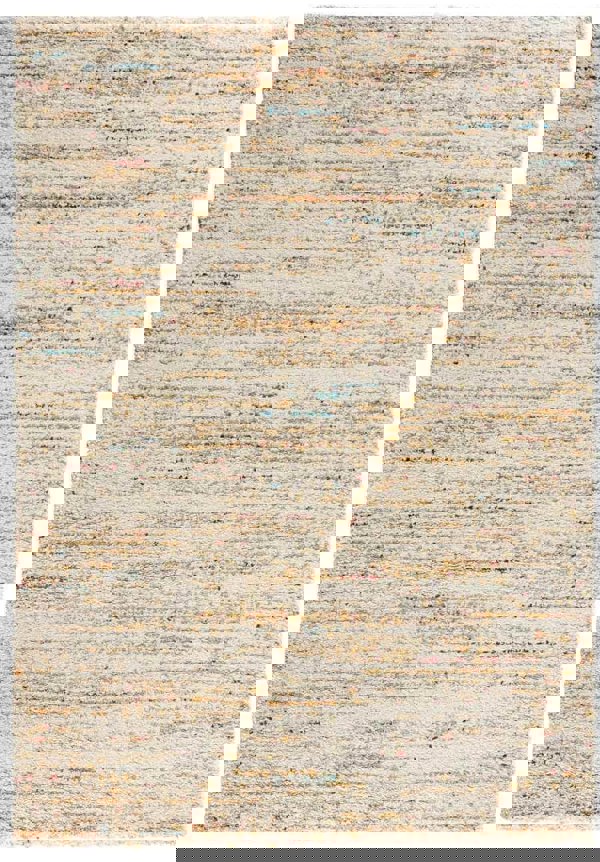 Velour Deep-Pile Chic Rug Abstract Design