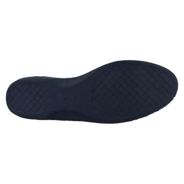 Spot On Ladies Spot On Flat Casual Slipper Shoes