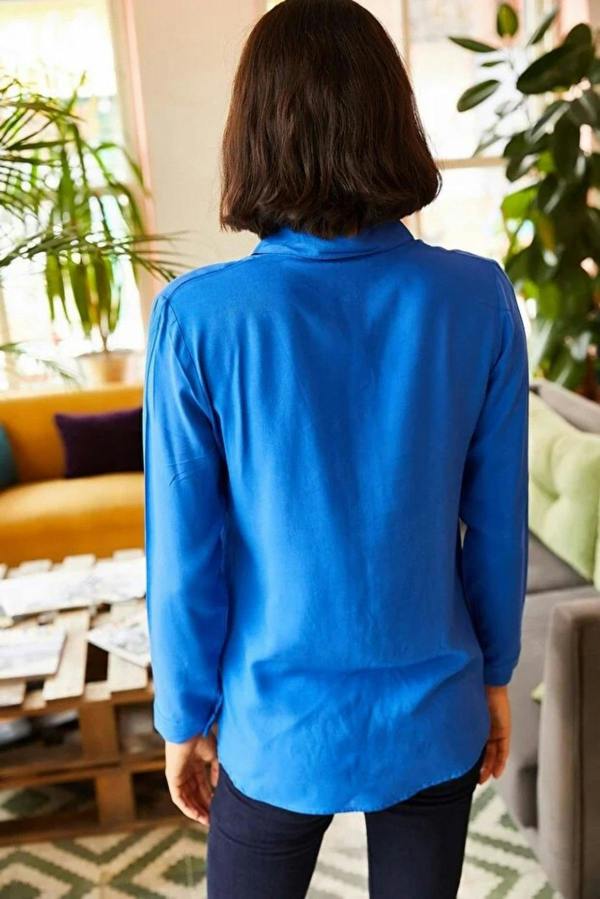 Hoxton Gal Woven Viscose Regular Fit Shirt