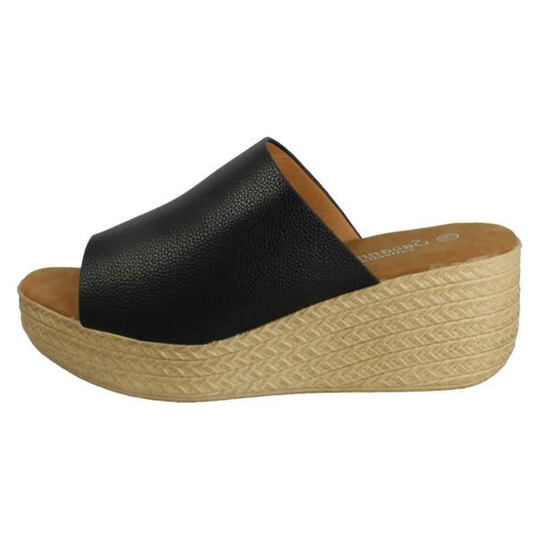 Savannah Ladies Savannah Platform Sliders F00478