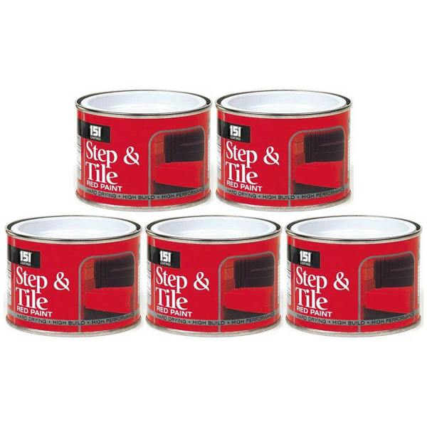 151 5X Step & Tile Red Paint Tin 180ml