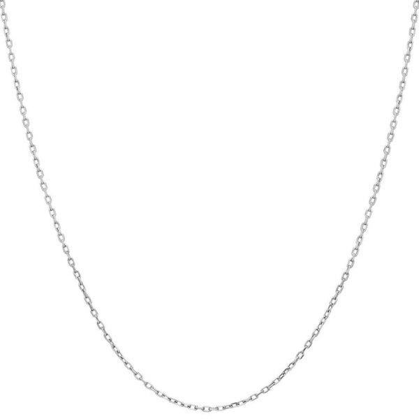 Spero Curb Basic Sterling Silver Chain Necklace