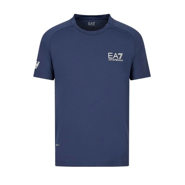 Emporio Armani EA7 EA7 Emporio Armani Tennis Pro VENTUS7 T-Shirt Navy Blue
