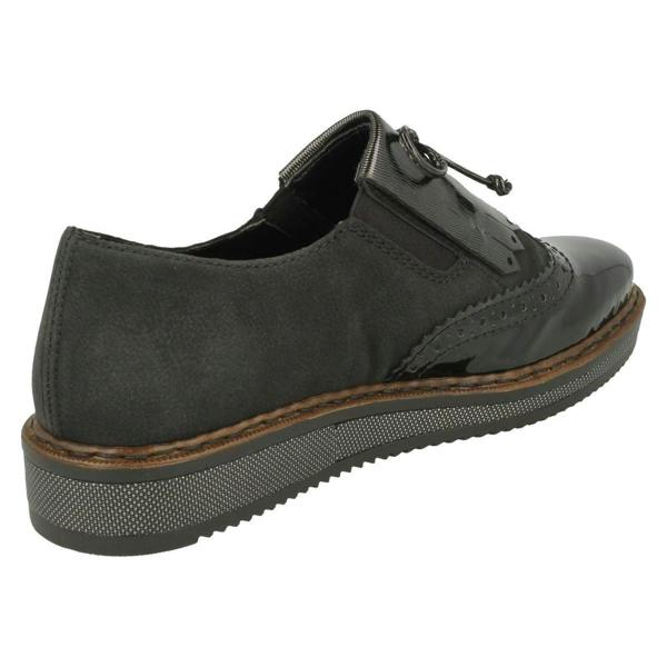 Rieker Ladies Rieker Loafer Inspired Shoes N0372