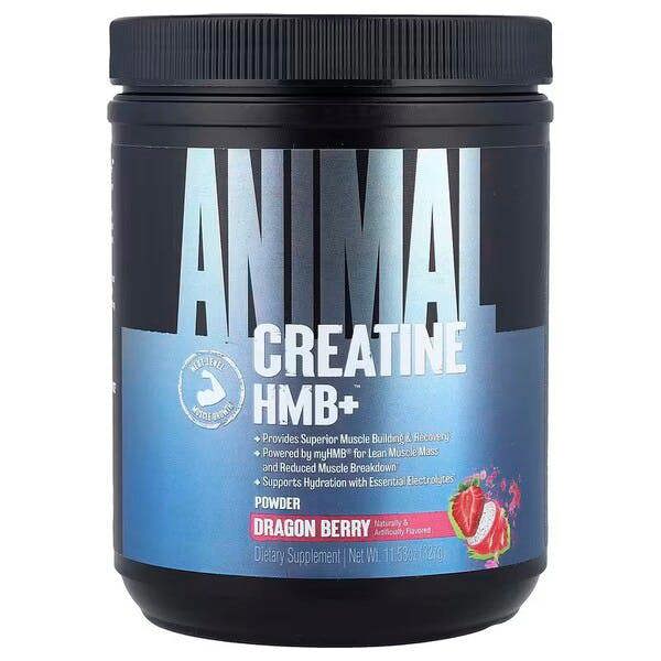 Animal Creatine HMB+, Dragon Berry - 327g