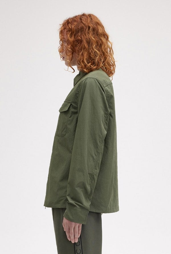 Fred Perry Men's Zip-Through Overshirt