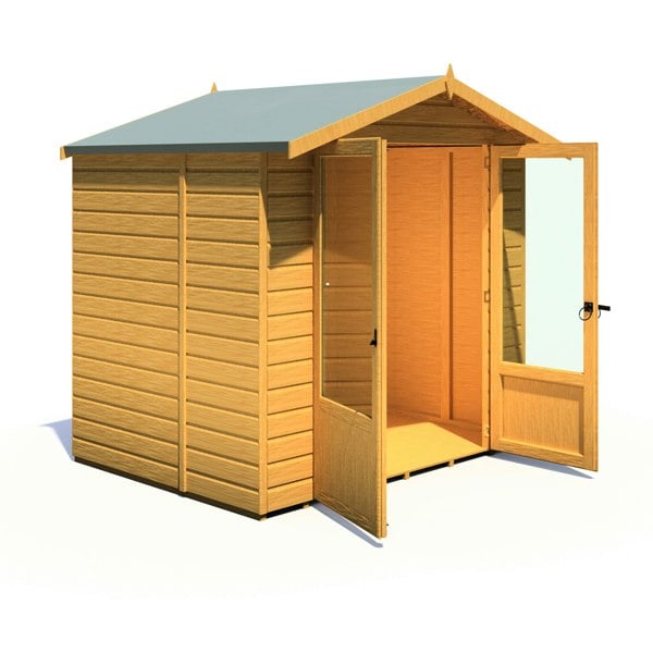 Shire Avance 7x5 12mm interlock Clad wooden Summerhouse - Best Shed
