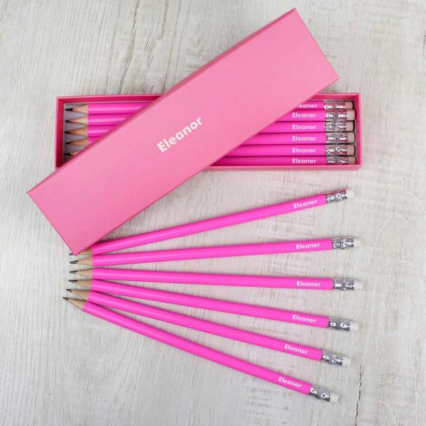 Personalised Gift Boxed Pencils - product in use