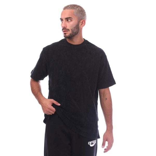 Ambush Mens Monogram Chenille T-Shirt - Black