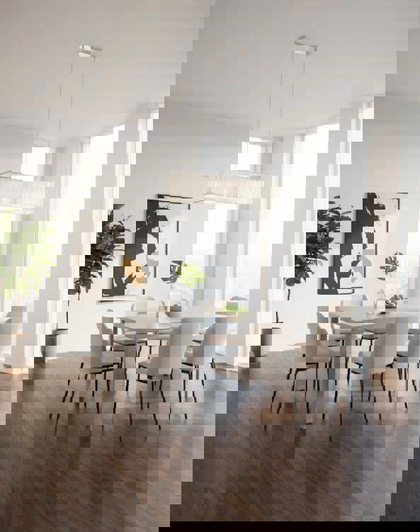 ANYHOUZ Vinyl Floor Tile 40x300cm Dark Brown Wood Grain Waterproof