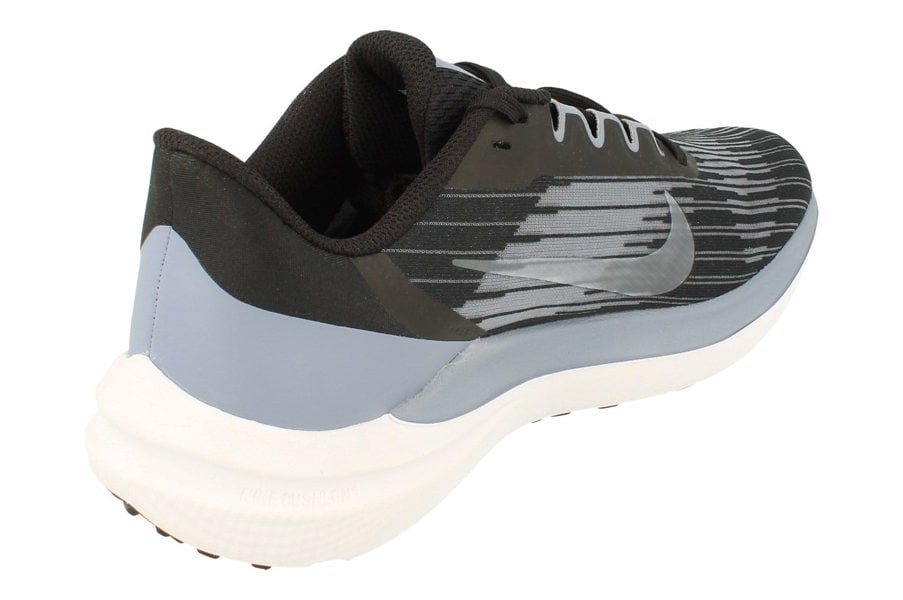 Nike Air Winflo 9 Mens Dd6203  008 - Black White Ashen Slate 008 - Photo 2