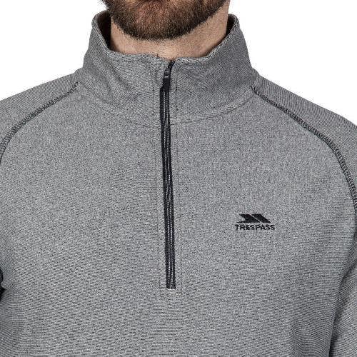 Mens Trespass Keynote Fleece Top