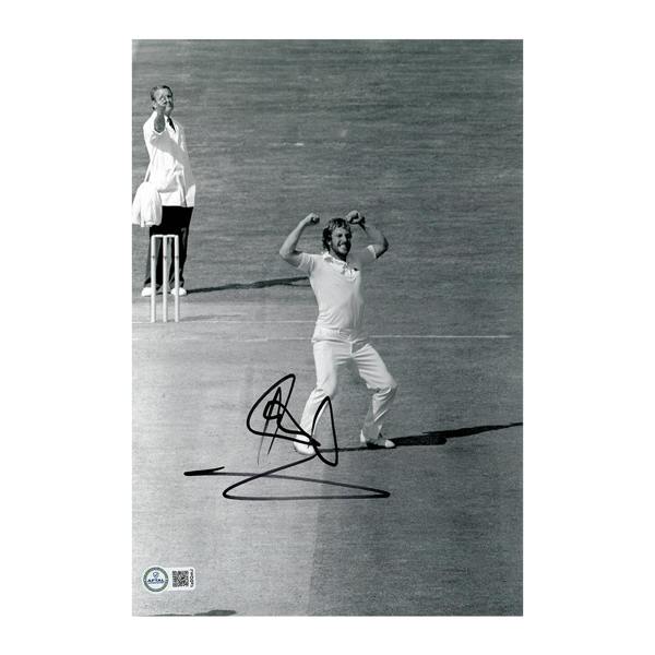 Ian Botham Signed 12x8 Photo