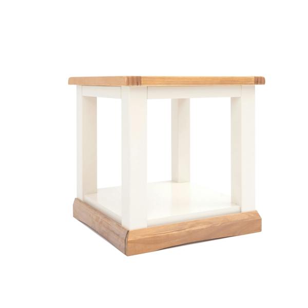 Side Table / End Table with Shelf