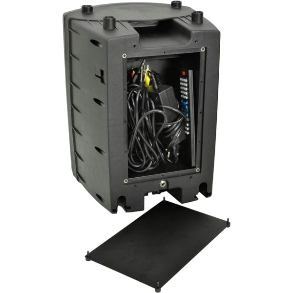 2x 100W Outdoor Portable PA Speaker System Bluetooth Wireless Rechargeable UHF