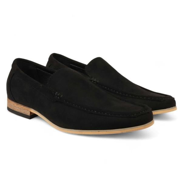 Dolcetto Men's Suede Loafers Lightweight Slip-On Casual Shoes