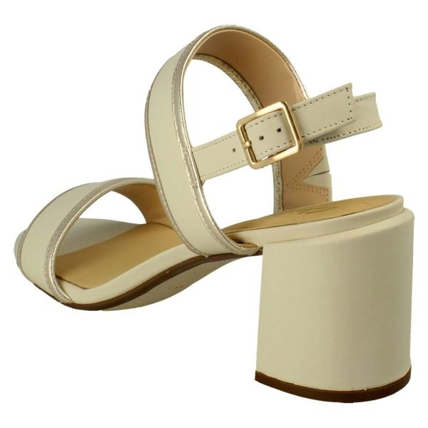 Clarks Ladies Clarks Heeled Sandals Ezoria Sling