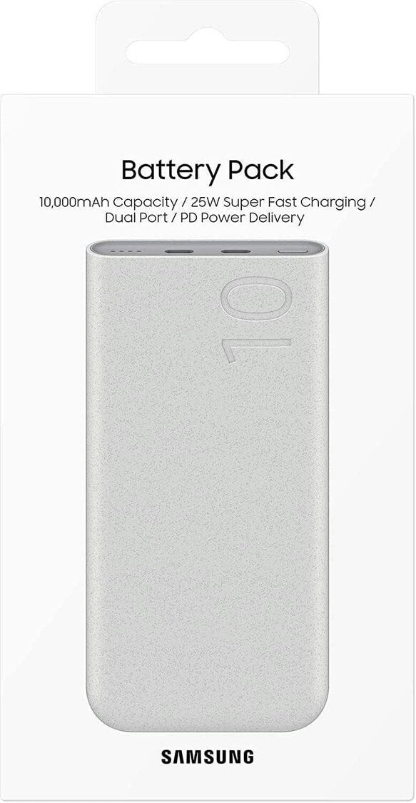Samsung 25W Beige Dual USB C Battery Pack 10000 mAh - EB-P3401XUEGWW