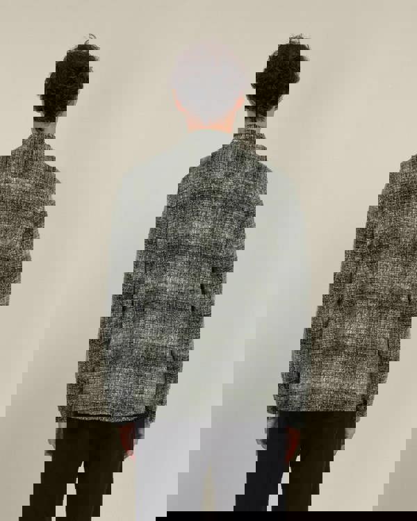 Larsson & Co Dragor - Shadow Check Jersey Casual Overshirt