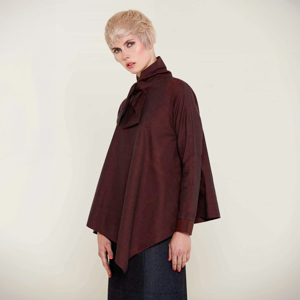 Bo Carter Alexandra Shirt - Burgundy