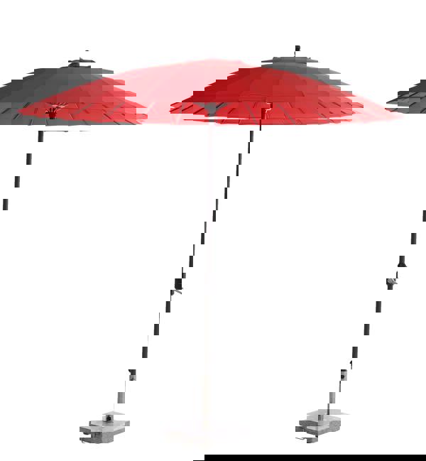 red parasol
