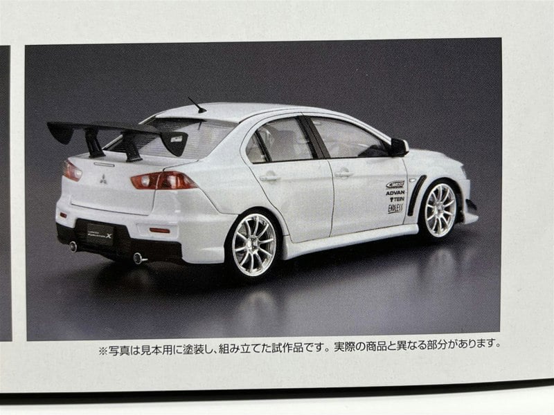 Aoshima Lancer Evolution C West Model Kit 1:24 Scale Aoshima 05897