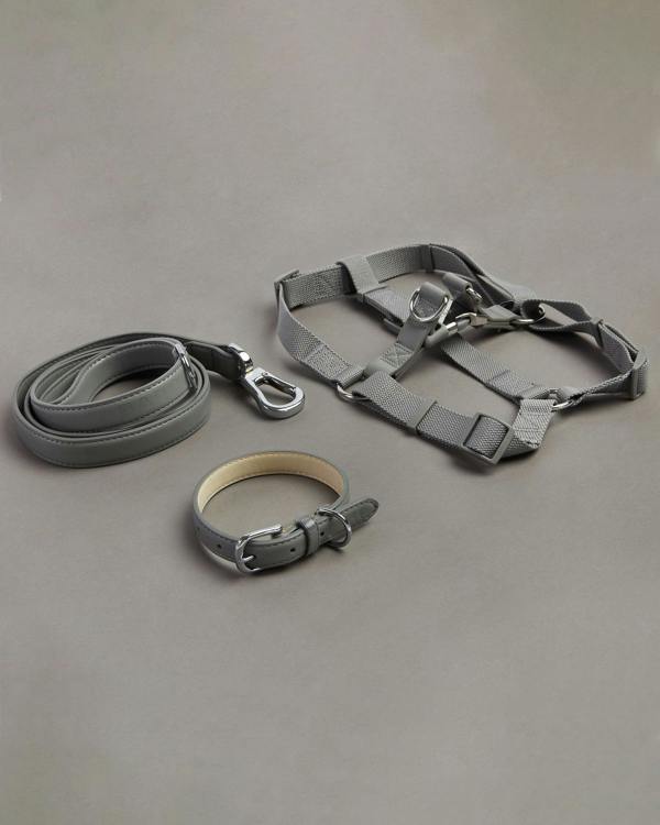 Barc London Grey Dog Harness