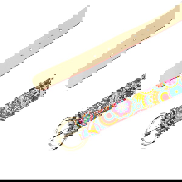 Embassy London Emma - Signature Print - Women's Italian leather belt in signature print